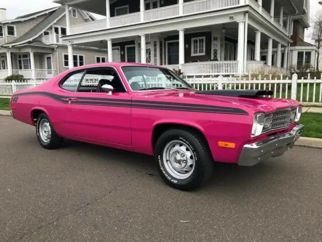 1973 plymouth duster 340cid tri-power 4/speed real "h" code