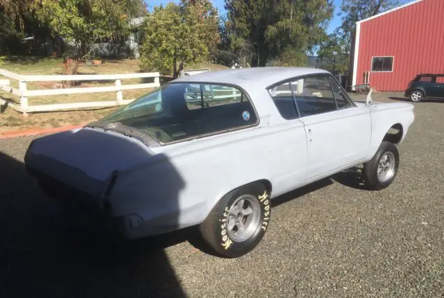 1965 barracuda gasser race car roller project classic mopar