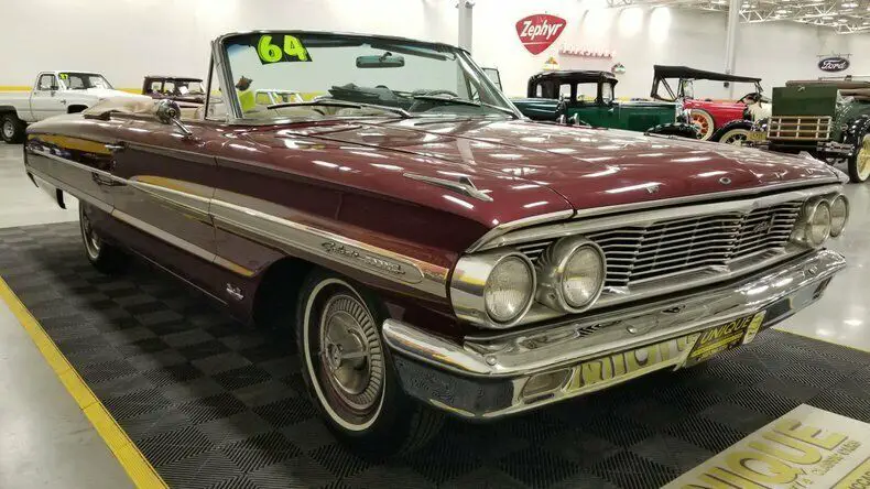 1964 ford galaxie 500 xl convertible 390 v8 factory ac!