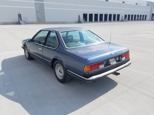 1986 bmw 635csi euro blue!