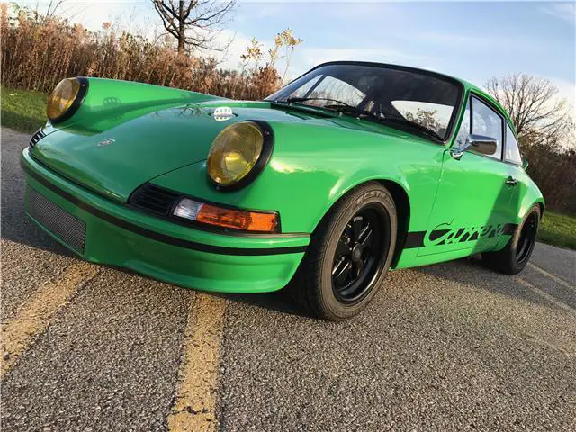 1973 porsche 911 carrera rs rs 13,768 miles viper green coupe 2.8 lt twin plug m