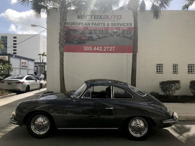 stunning 1963 porsche 356 super 90 sunroof coupe - matching numbers with coa