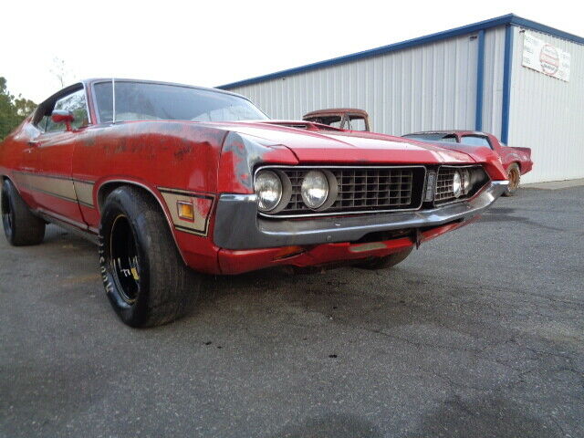 1971 ford torino gt 351 c auto title!!! 57,000 miles project matching #