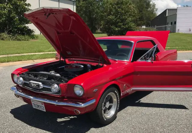 1966 ford mustang gt coupe "a" code rust free california car