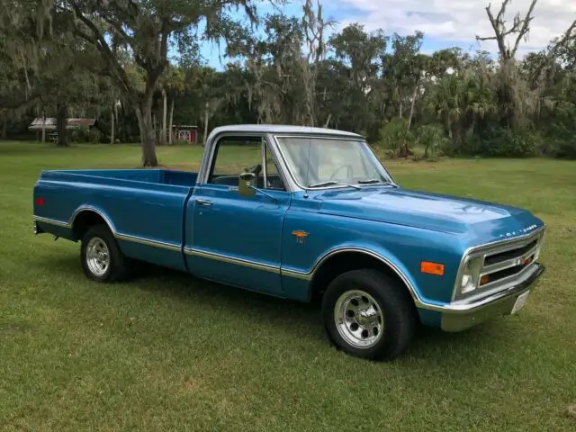 amazing 1968 c10 custom cab pickup, beautiful example, excellent running truck