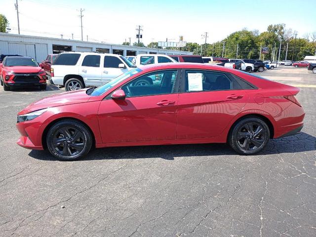 2022 hyundai elantra hev blue
