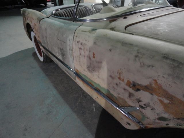 1954 corvette project car needs restoration ncrs hotrod c1 1953 1955 rare chevy