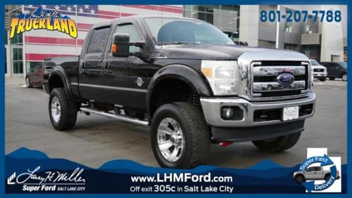 2016 ford f-250 super duty xlt 4x4 xlt 4dr crew cab 6.8 ft. sb pickup for sale in salt lake city, utah