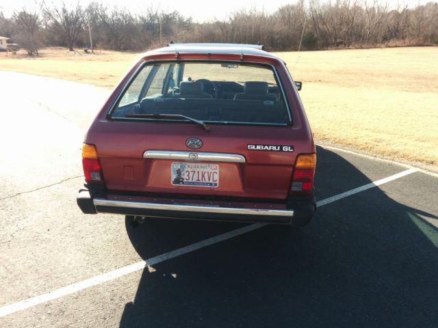 1983 subaru gl wagon no reserve