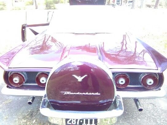 1958 ford thunderbird convertible v-8, auto, a/c