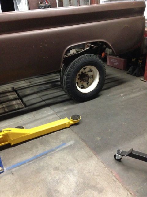 chevy truck c10 dually 4x4 long bed rat rod hot rod flat bed