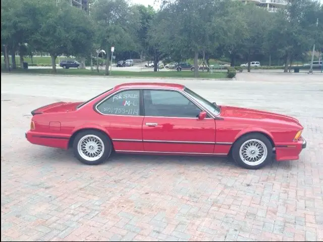 1988 bmw m6 base coupe 2-door 3.5l