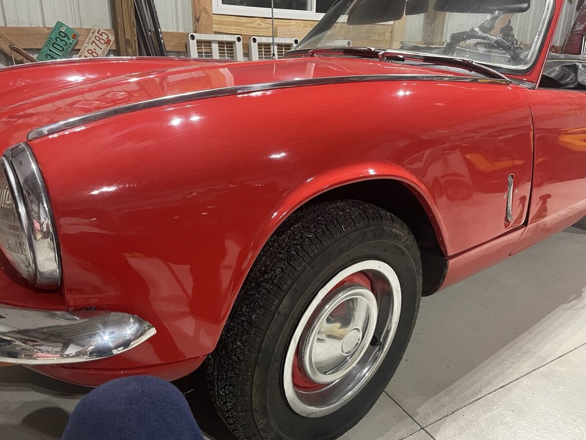 1968 triumph spitfire red
