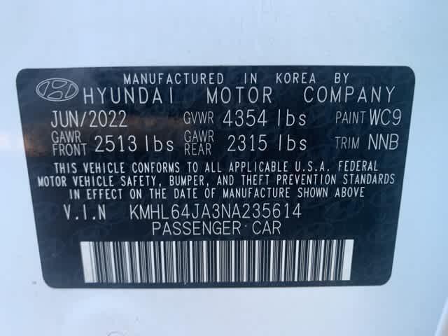 2022 hyundai sonata sel