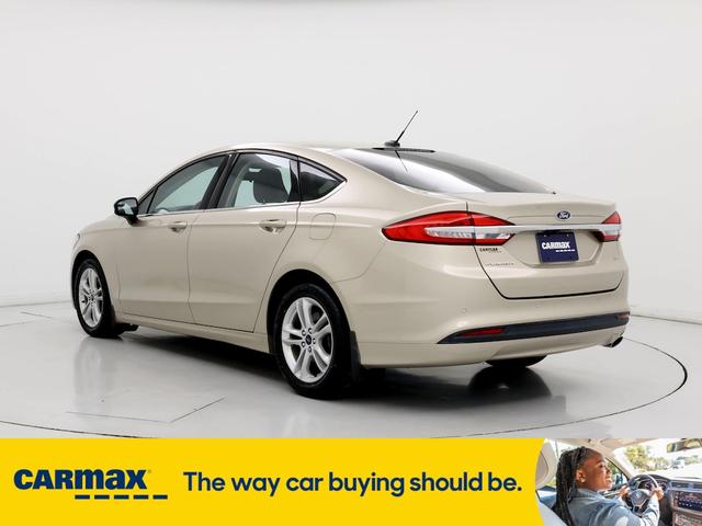 2018 ford fusion se