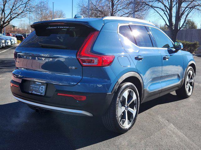2023 volvo xc40 b5 plus bright theme