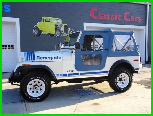 1979 amc jeep cj7 renegade levi survivor very nice low reserve