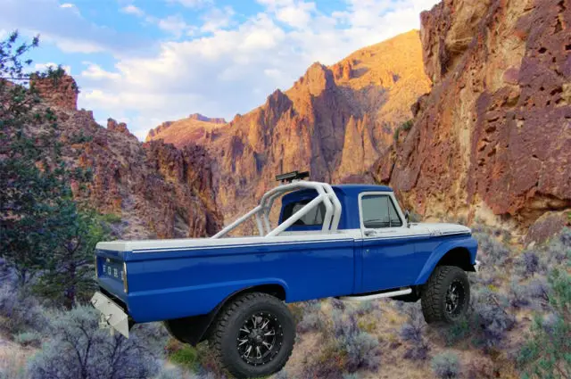 1964 f250 4x4 cummins show truck camper special nut & bolt restoration f100 f350