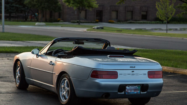 1994 porsche 968 cabriolet - low mileage - 6sp