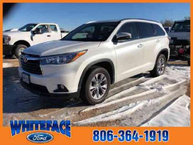 2015 toyota highlander xle v6 in hereford, tx