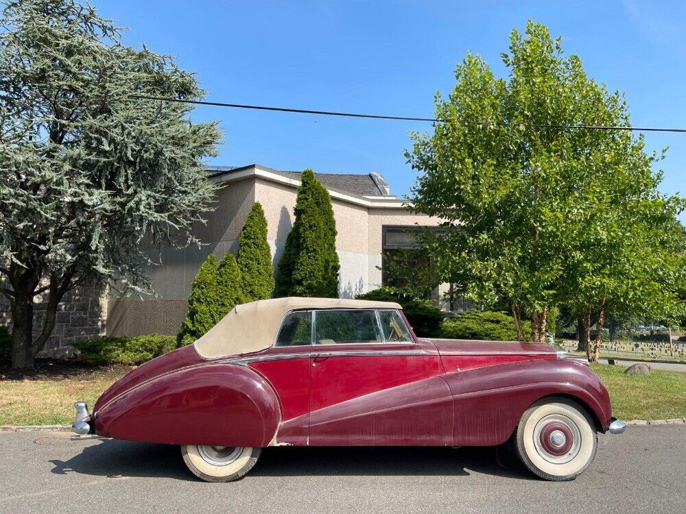 1953 rolls-royce silver dawn dhc