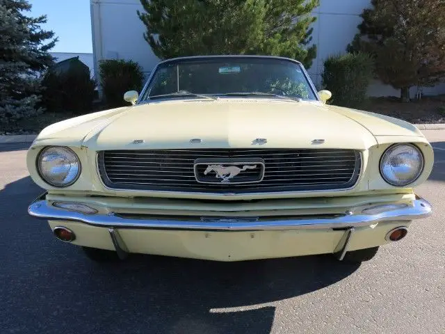 1966 ford mustang 2dr conv