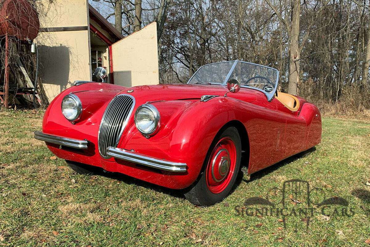1952 jaguar xk120 roadster - beautifully restored car!
