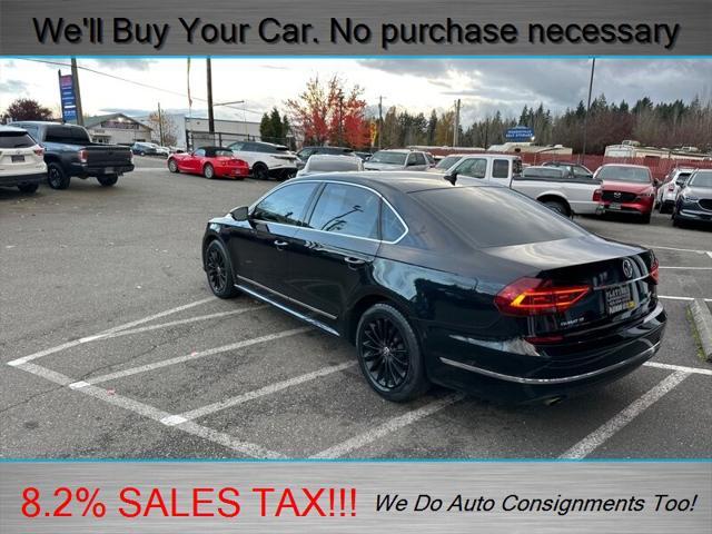 2017 volkswagen passat 1.8t se