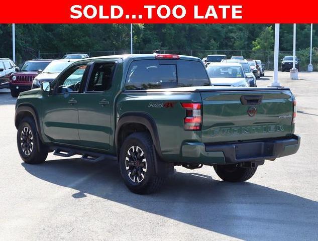 2023 nissan frontier pro-4x