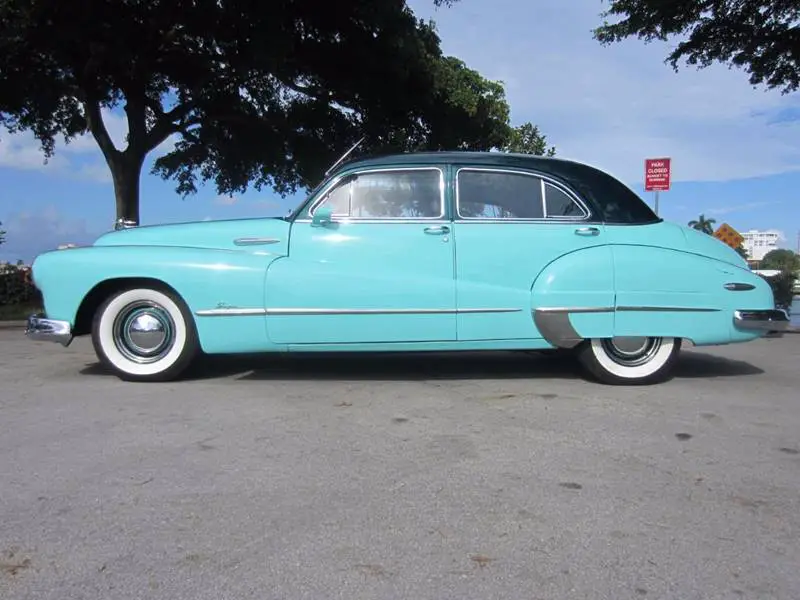 1948 buick super v8 custom with disc brakes and a/c and rack n pinion steering