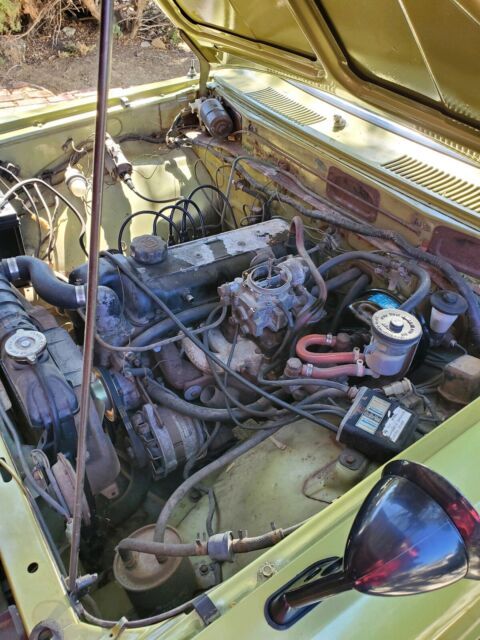 1973 toyota corona coupe green rwd manual