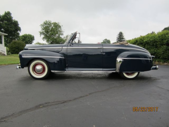 1948 ford super deluxe conv v8 overdrive frame off drive home