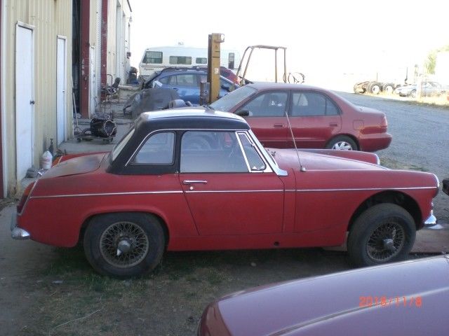 1966 mg midget very sound and straight rebuilt engine and transmission awesome!