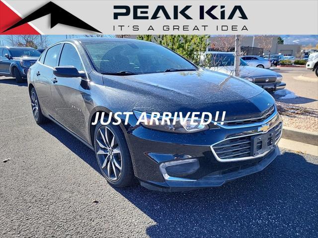 2018 chevrolet malibu lt