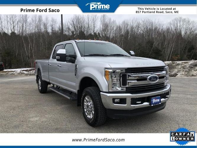 2017 ford f-350 super duty xlt 4x4 xlt 4dr crew cab 6.8 ft. sb srw pickup for sale in saco, maine