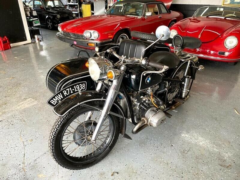 1938 bmw 1938 replica 750 cc 3,800 miles black manual reverse