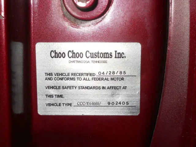 1985 chevrolet el camino ss choo-choo customs very nice condition
