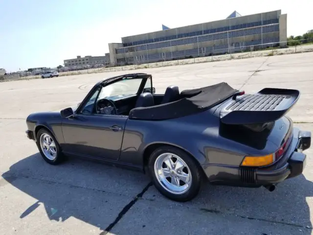 1984 porsche 911 carrera cabriolet with only 43k original miles