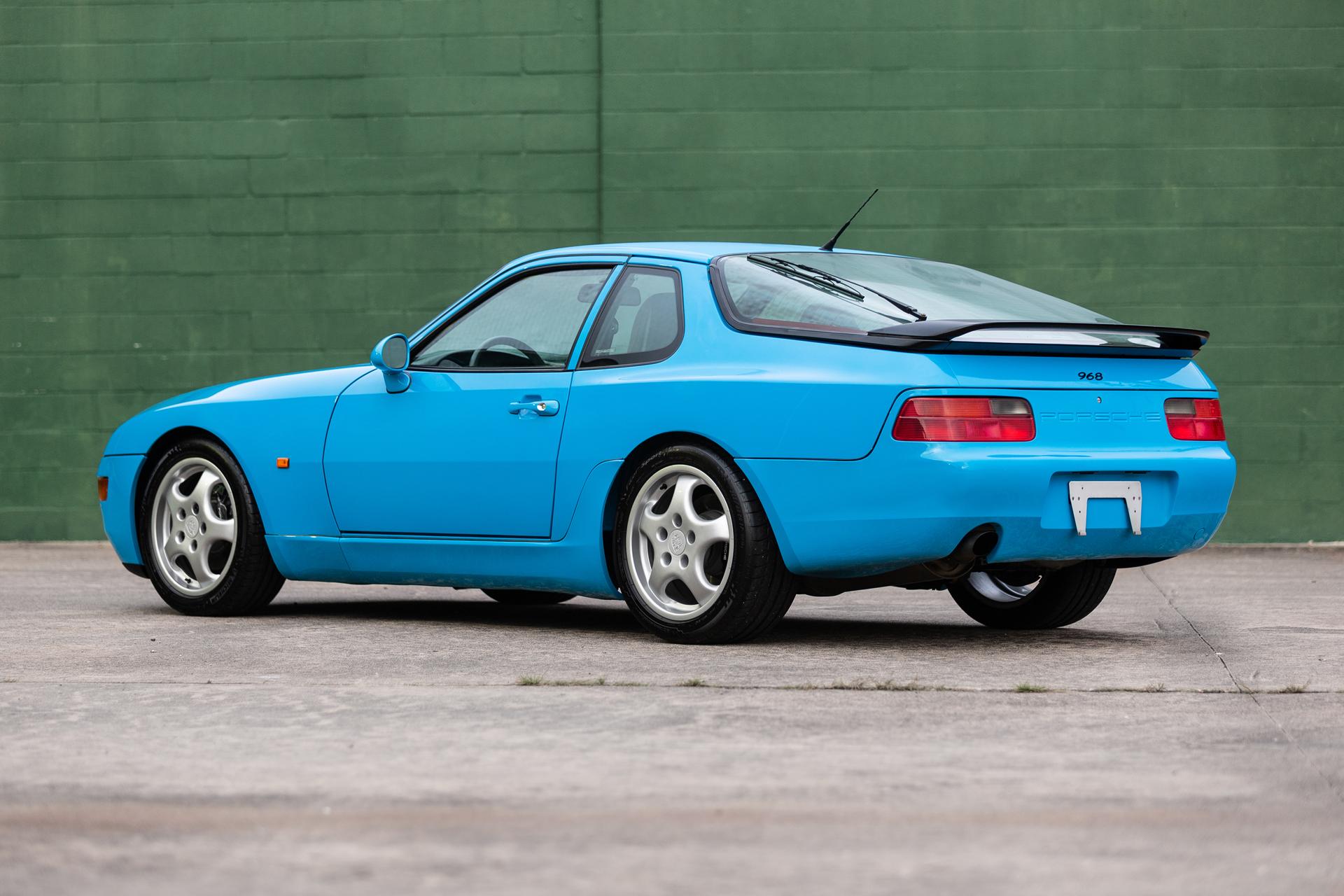 1993 porsche 968 coupe 6-speed