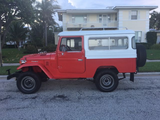 1978 toyota land cruiser fj43 hard top very rare awd 4 x 4