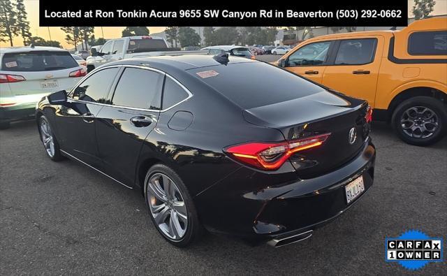 2021 acura tlx technology