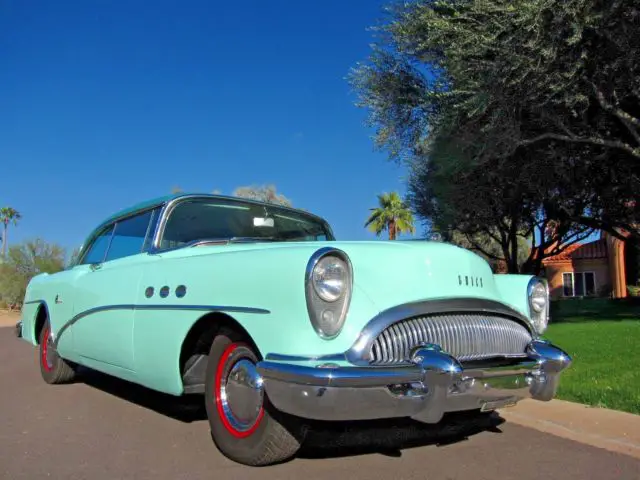 1954 buick super 2 door nailhead original matching numbers - colors arizona car!