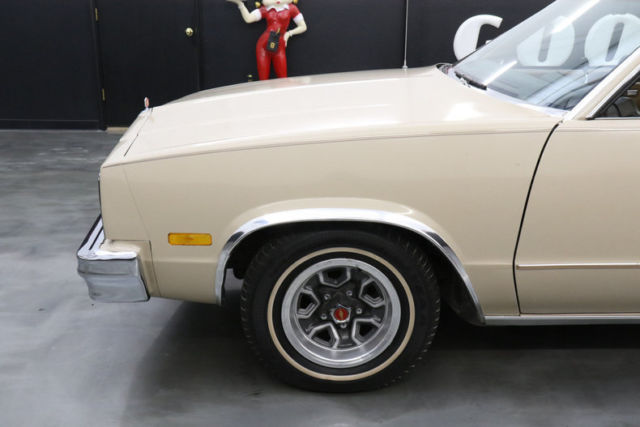 1982 chevrolet el camino 2dr pickup 0 beige v6 cylinder engine automatic
