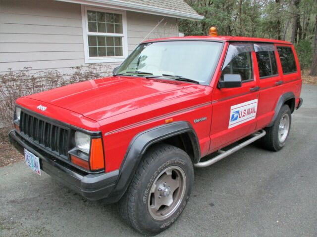 1994 jeep cherokee rhd right hand drive 4wd postal mail vehicle rig