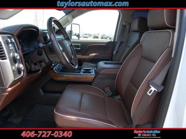 used 2018 chevrolet silverado 2500 4x4 crew cab high country great falls, mt 59405 for sale in great falls, montana