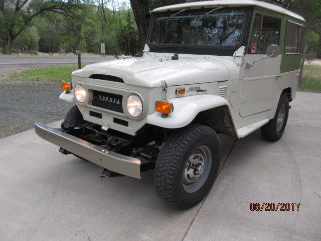 1972 toyota land cruiser fj40 fj45 one family ownership for 45 years