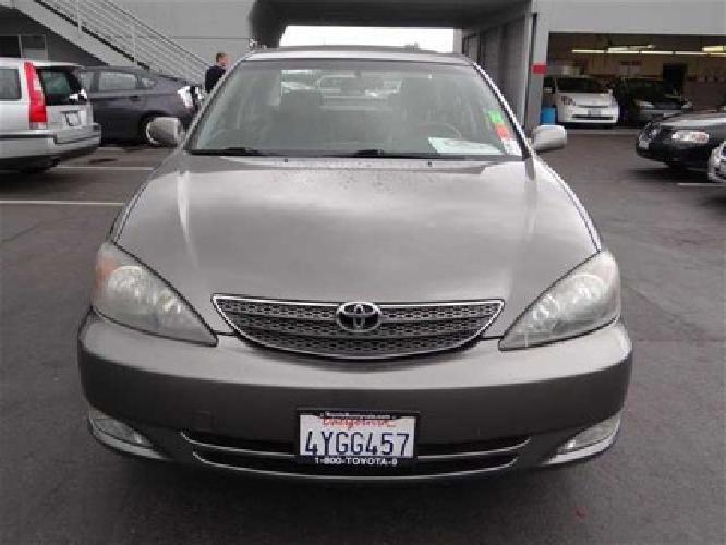 2002 toyota camry se in sunnyvale, ca