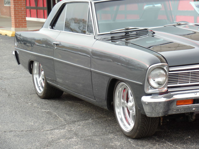 1966 chevrolet nova pro tour fuel injected-show car 67-custom suspension-wilwood