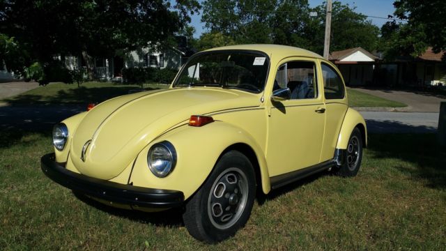 1971 super beetle with formula vee turtle back wheels