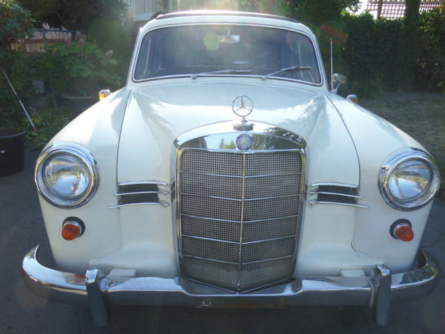 1959 mercedes - classic benz 190 4-door sedan ( ponton)